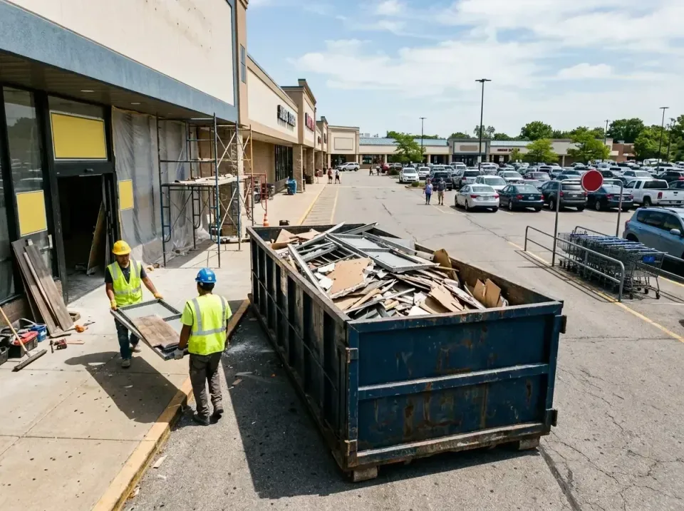 retail-store-renovation-debris-003 — frequently asked questions, Roll-off Dumpster Rentals in Eielson AFB, AK